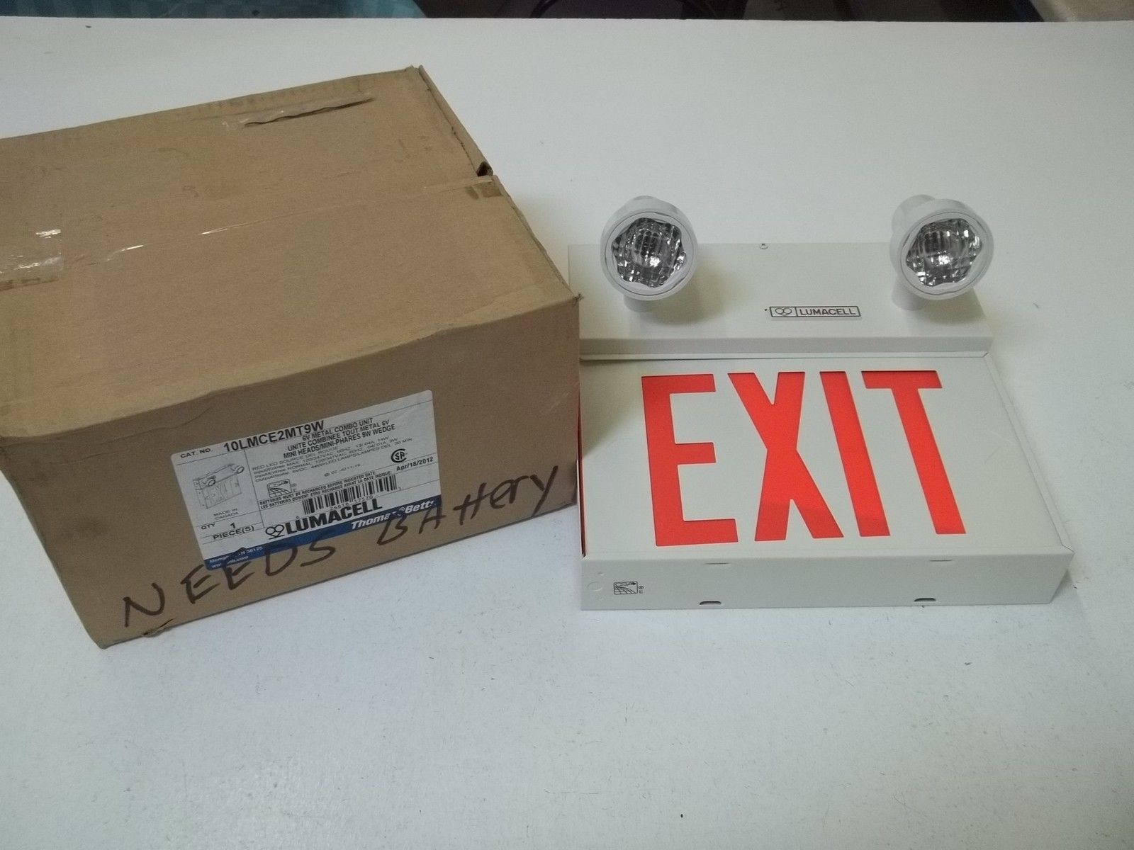 LUMACELL 10LMCE2MT9W 6V METAL COMBO UNIT NSMP