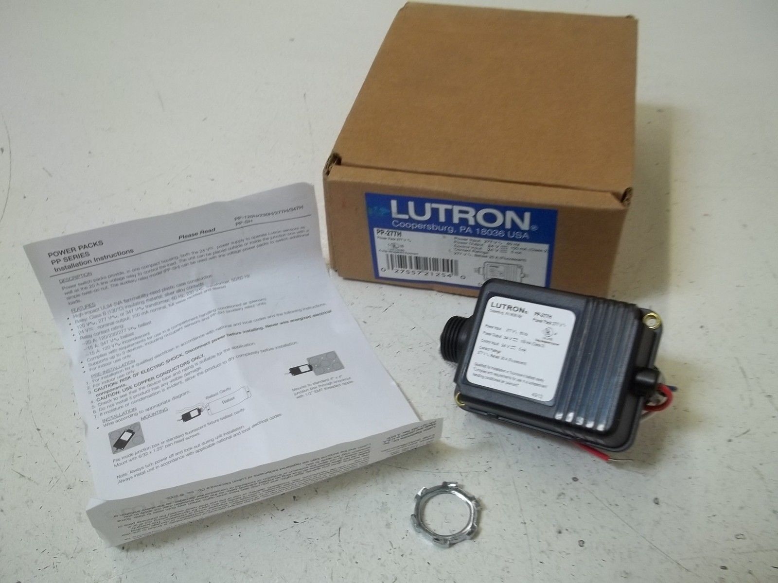 LUTRON PP-277H POWER PACK 277V NSMP