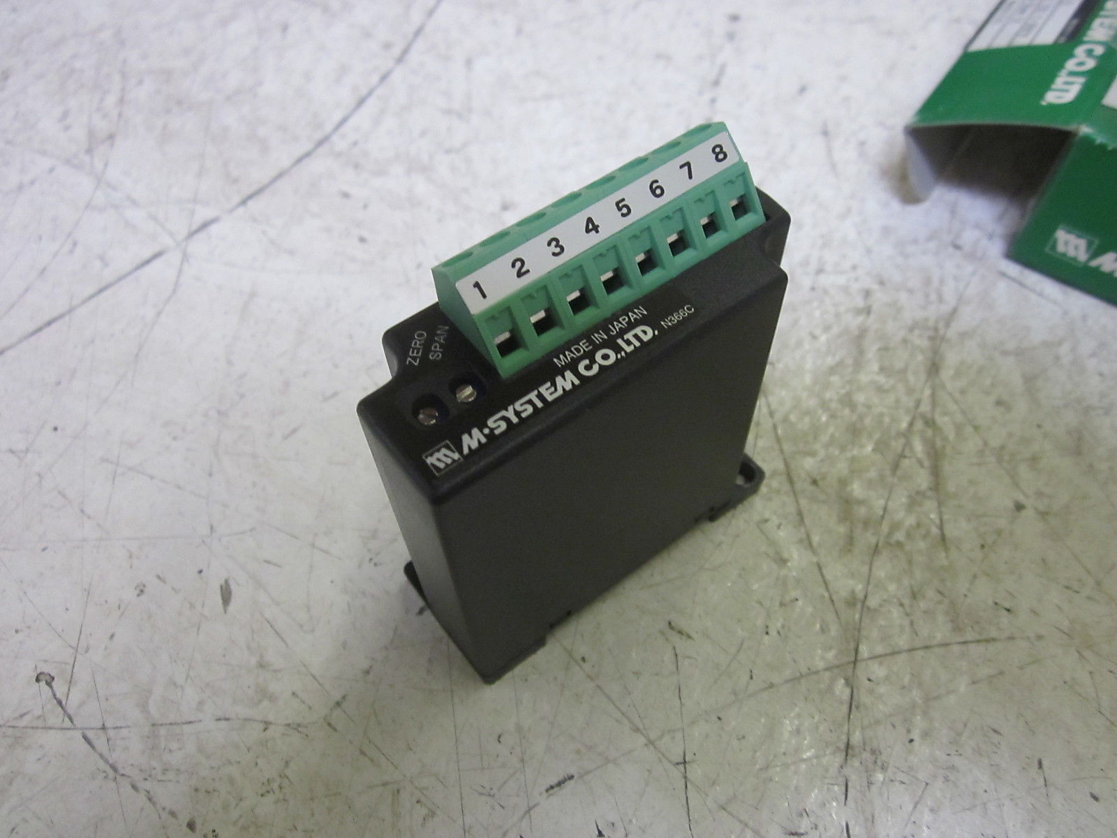 M-SYSTEM CO. LTD. TR-3 TEMPERATURE TRANSMITTER NSMP