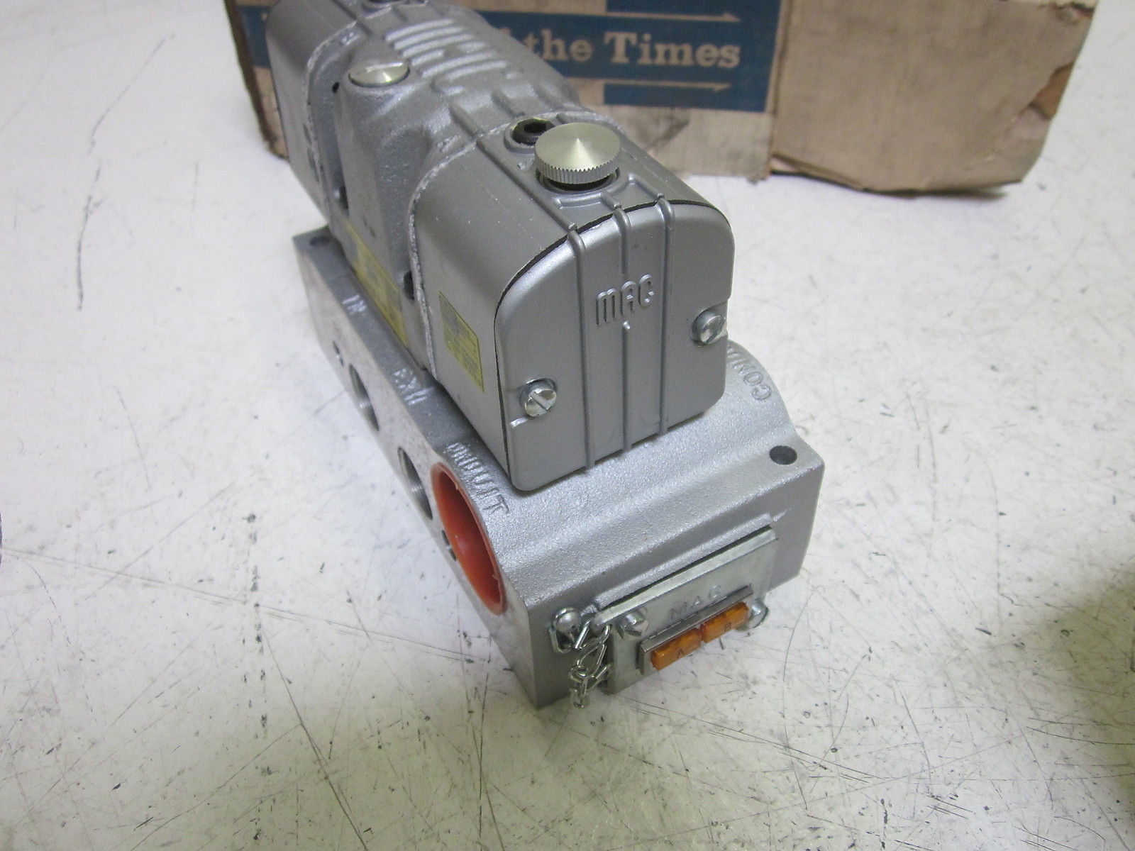 MAC 343G-113D-15 SOLENOID VALVE 120V  NSMP