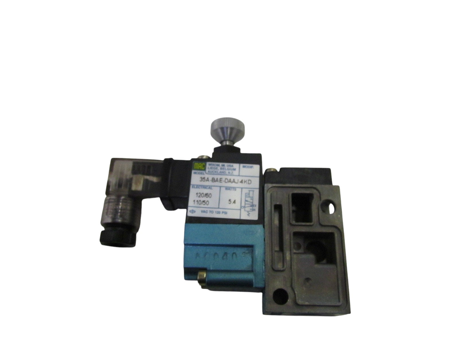 MAC 35A-BAE-DAAJ-4KD SOLENOID VALVE NSNP