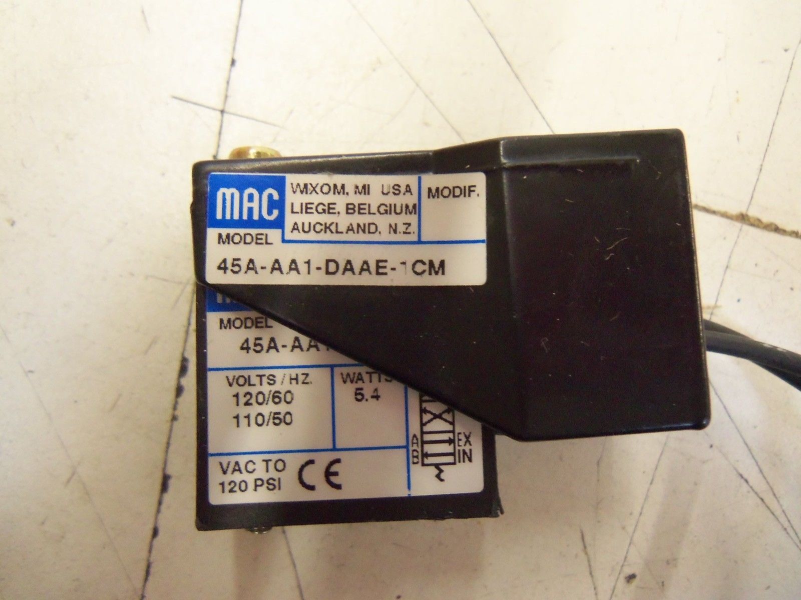 MAC 45A-AA1-DAAE-1CM *NEW IN BOX*