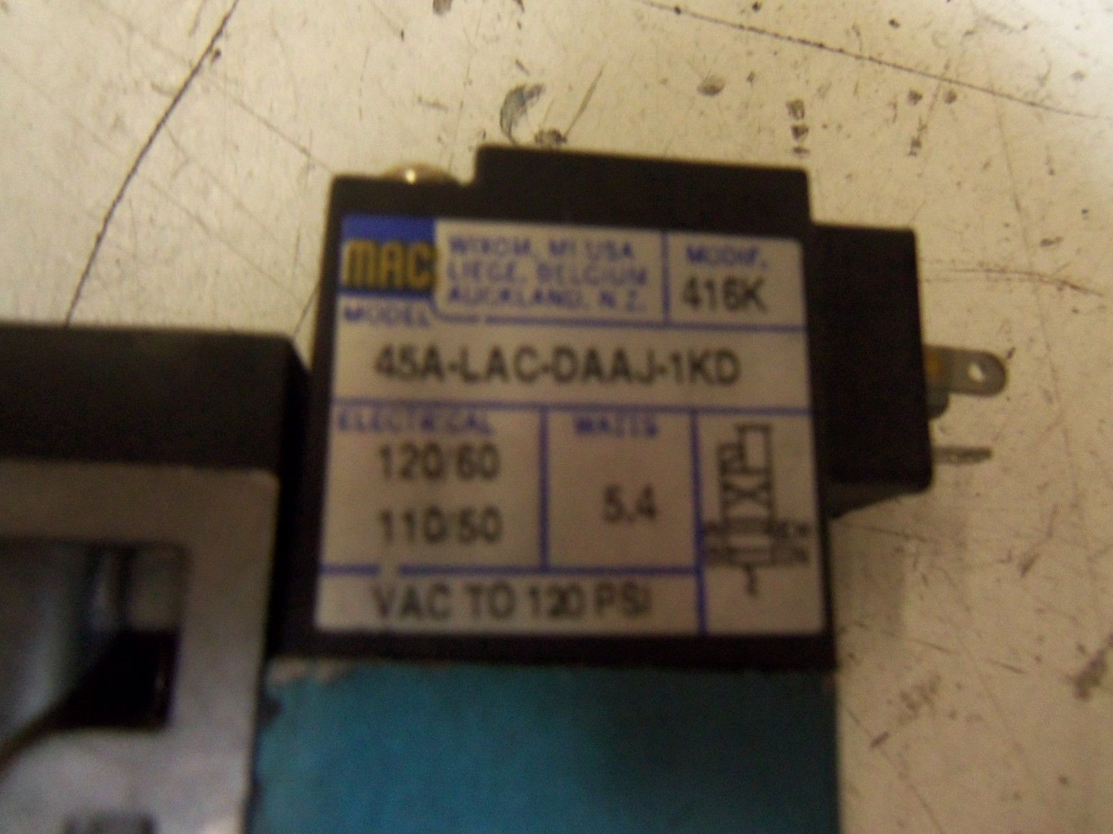 MAC 45A-LAC-DAAJ-1KD UNMP