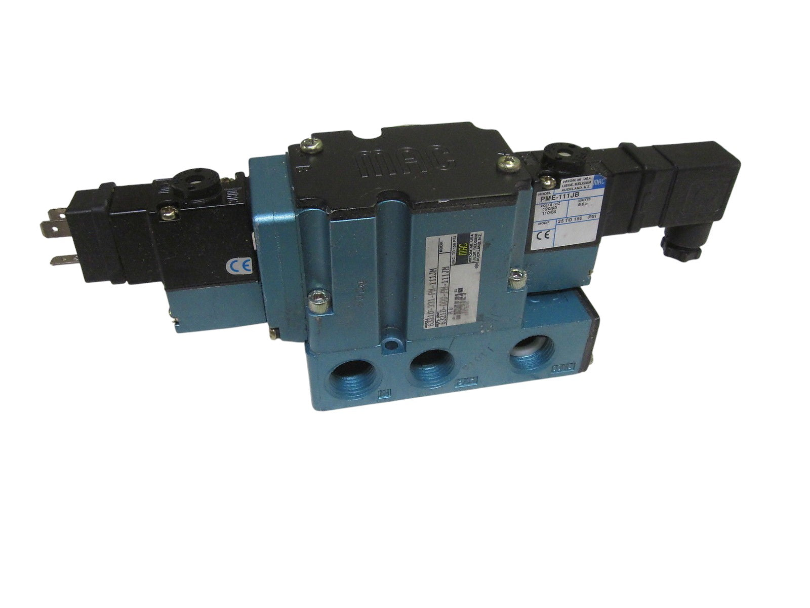 MAC 6321D-331-PM-111JM VALVE W/ PME-11JB VALVE UNMP