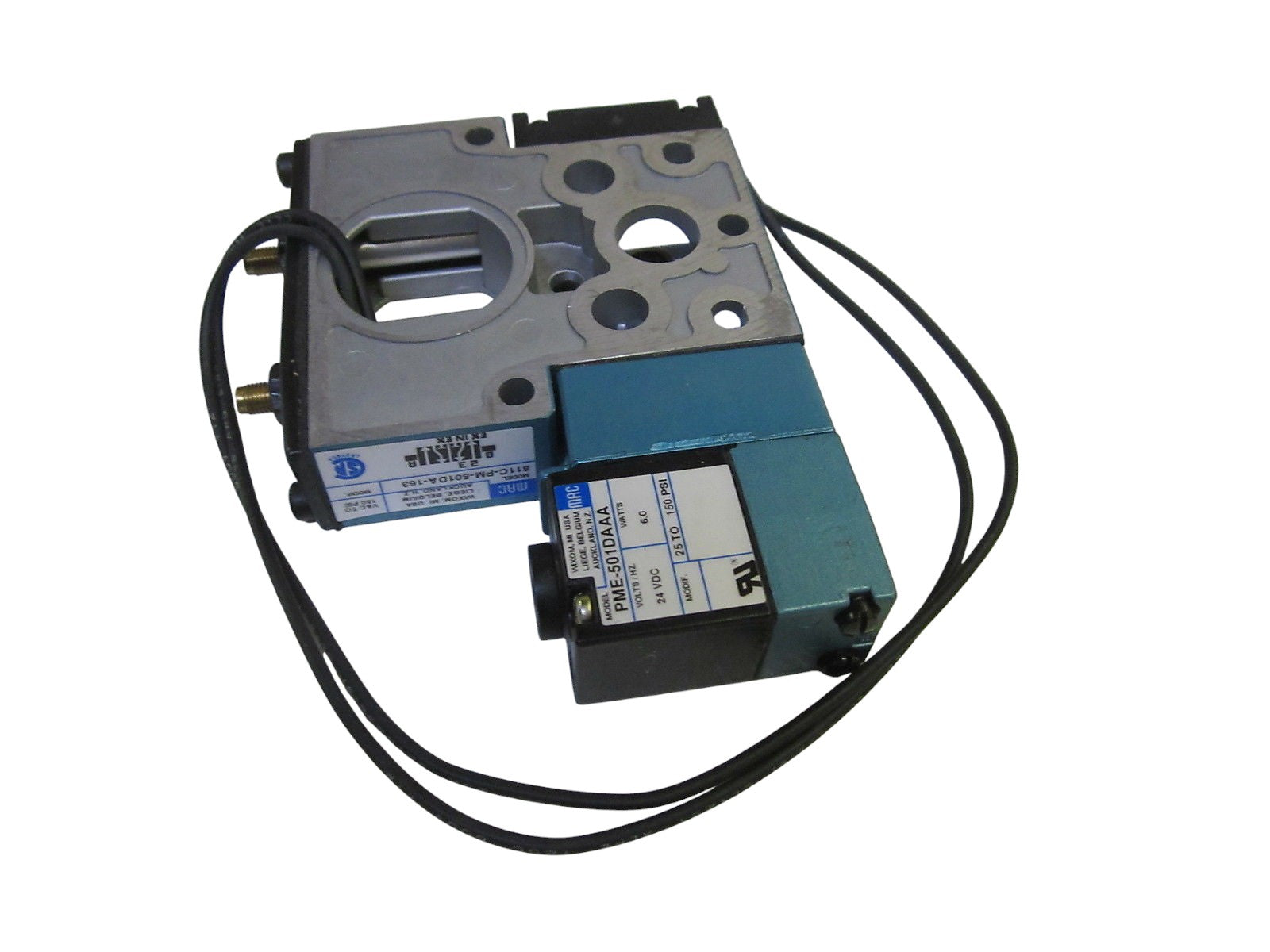 MAC 811C-PM-501DA-163 VALVE 24VDC  UNMP