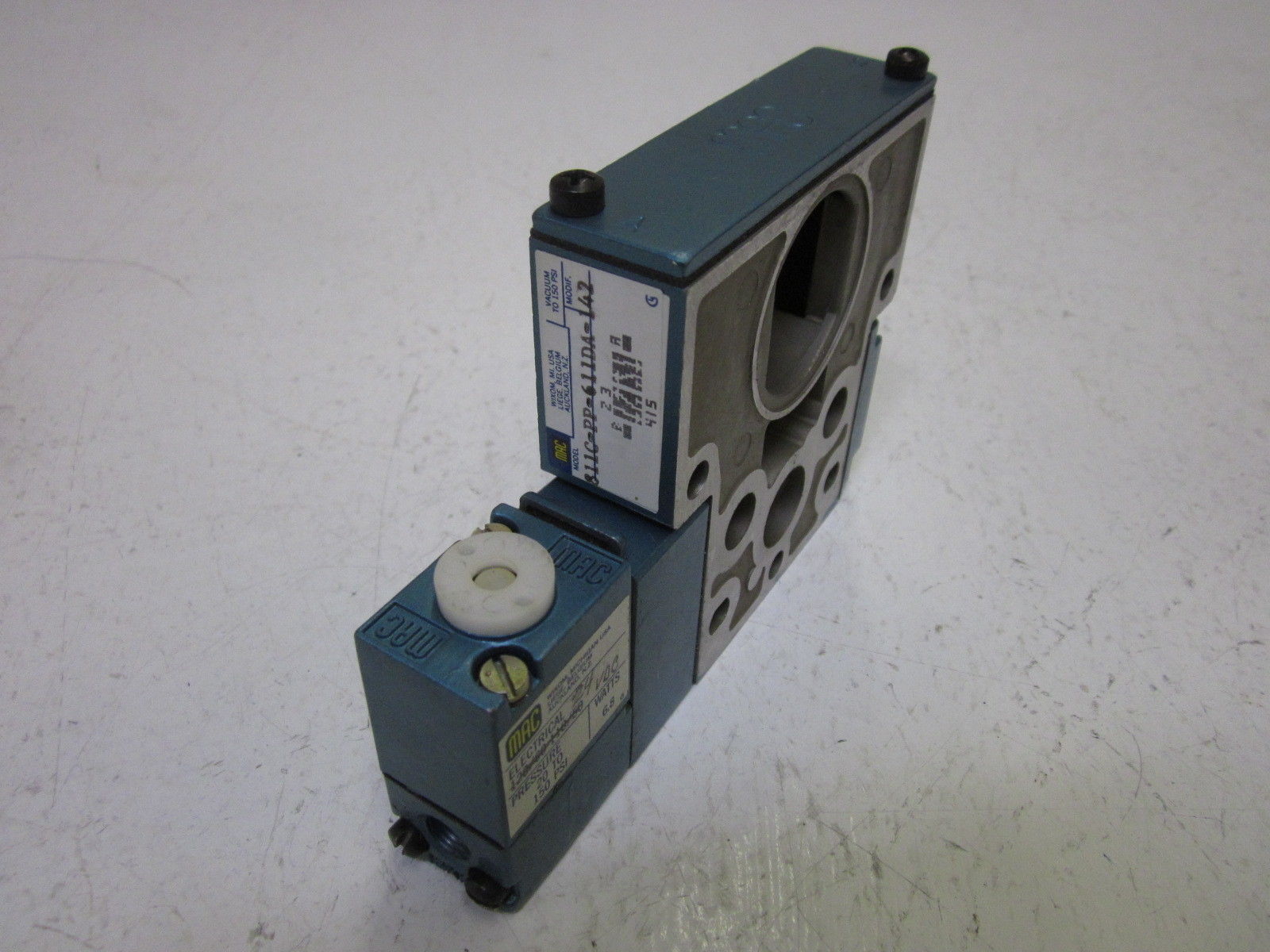 MAC 811C-PP-611DA-142 SOLENOID VALVE UNMP