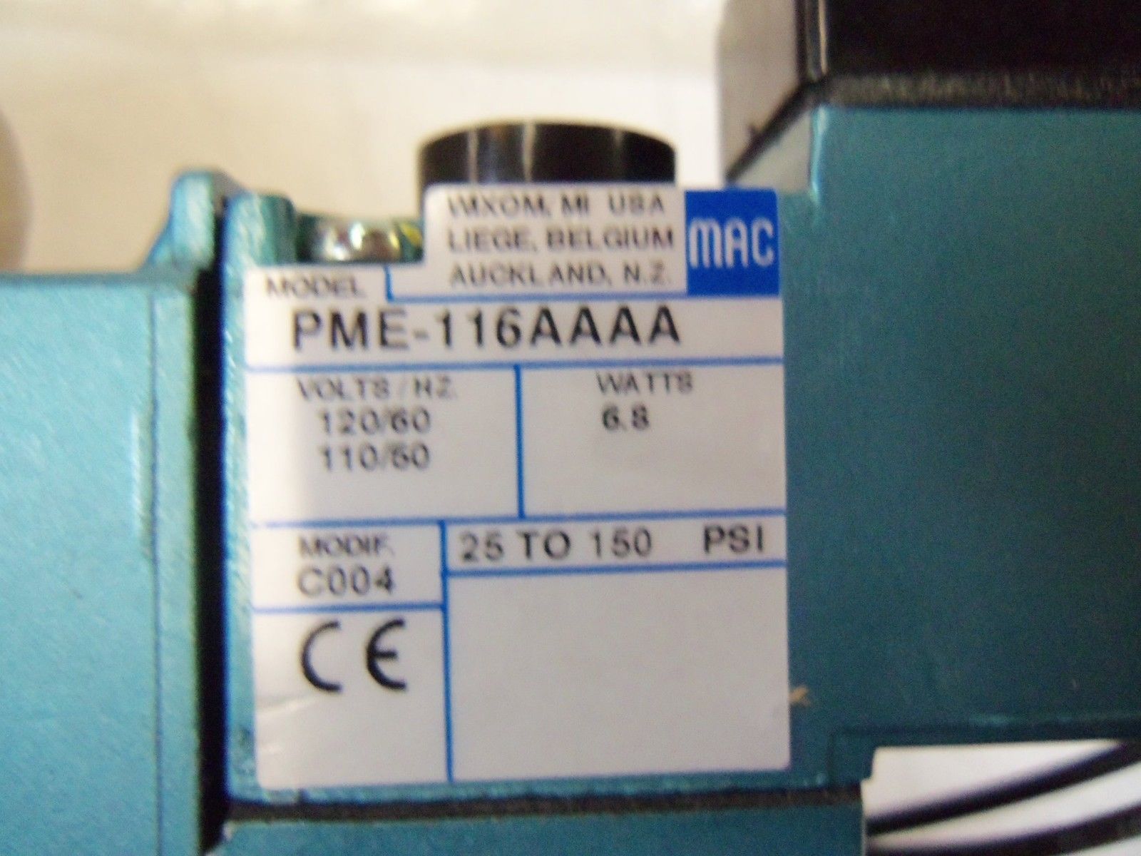 MAC 825C-PM-116AA-652 *USED*