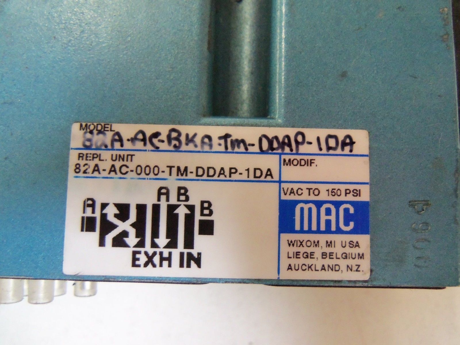MAC 82A-AC-BKA-TM-DDAP-1DA UNMP