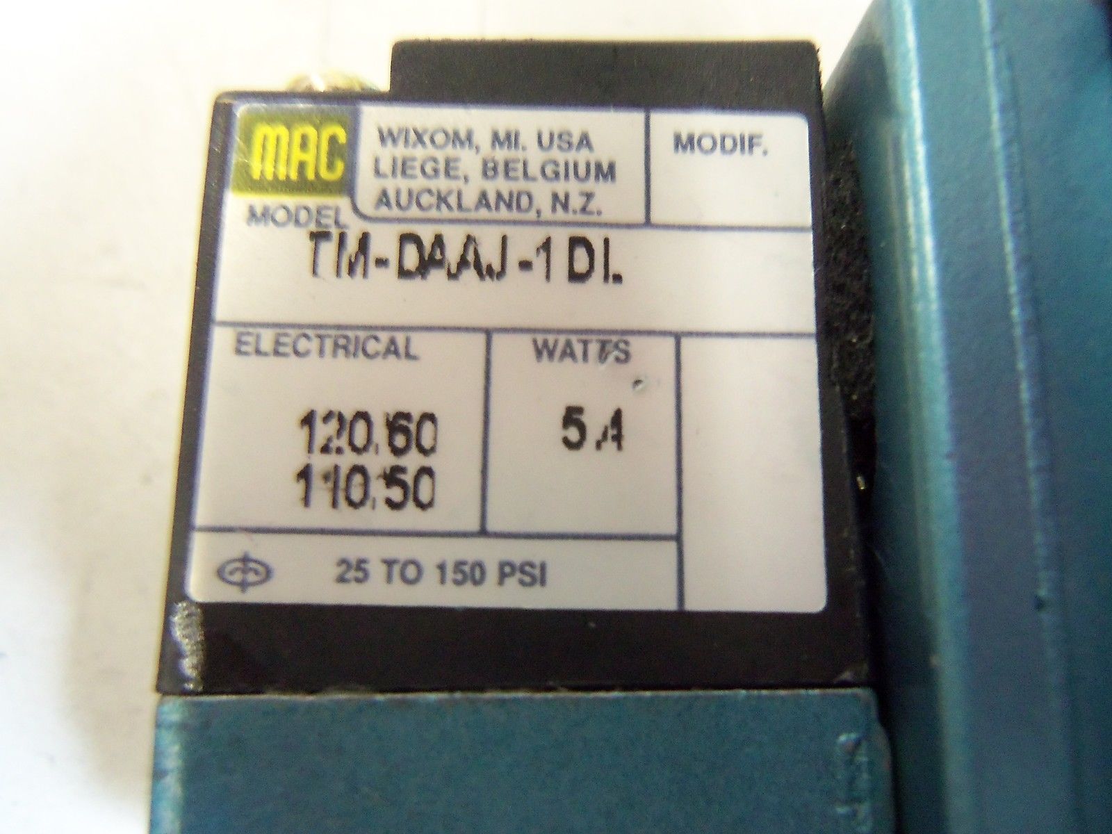 MAC 82A-BC-000-TM-DAAP-1DL   *USED*