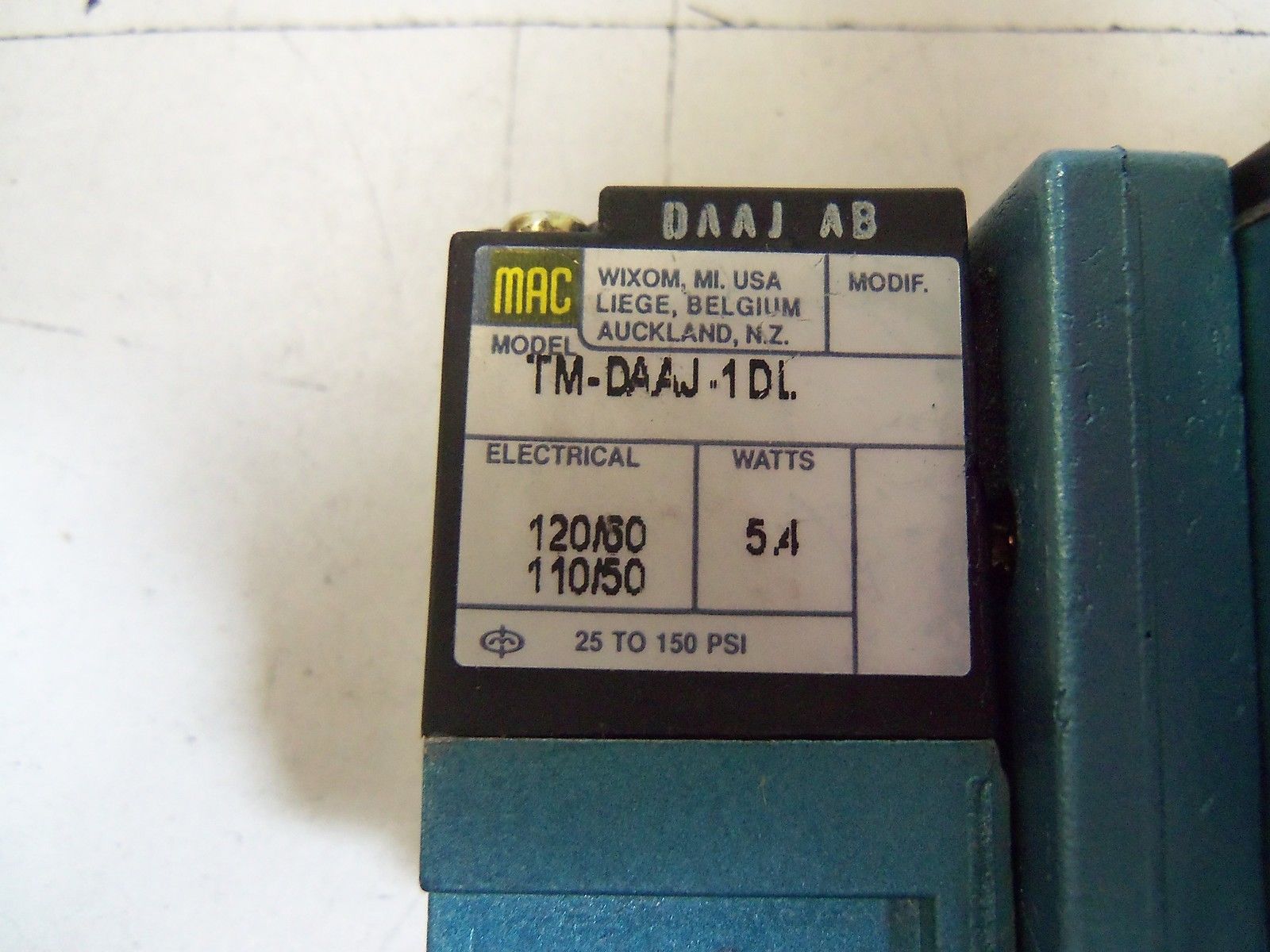 MAC 82A-BC-000-TM-DAAP-1DL   *USED*