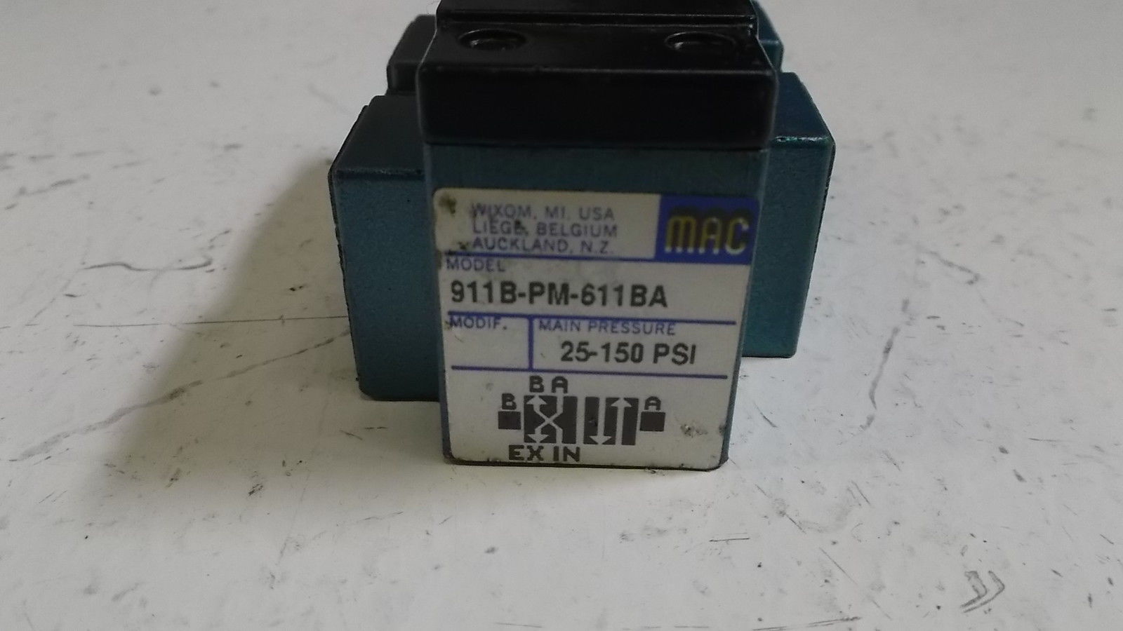 MAC 911B-PM-611BA UNMP