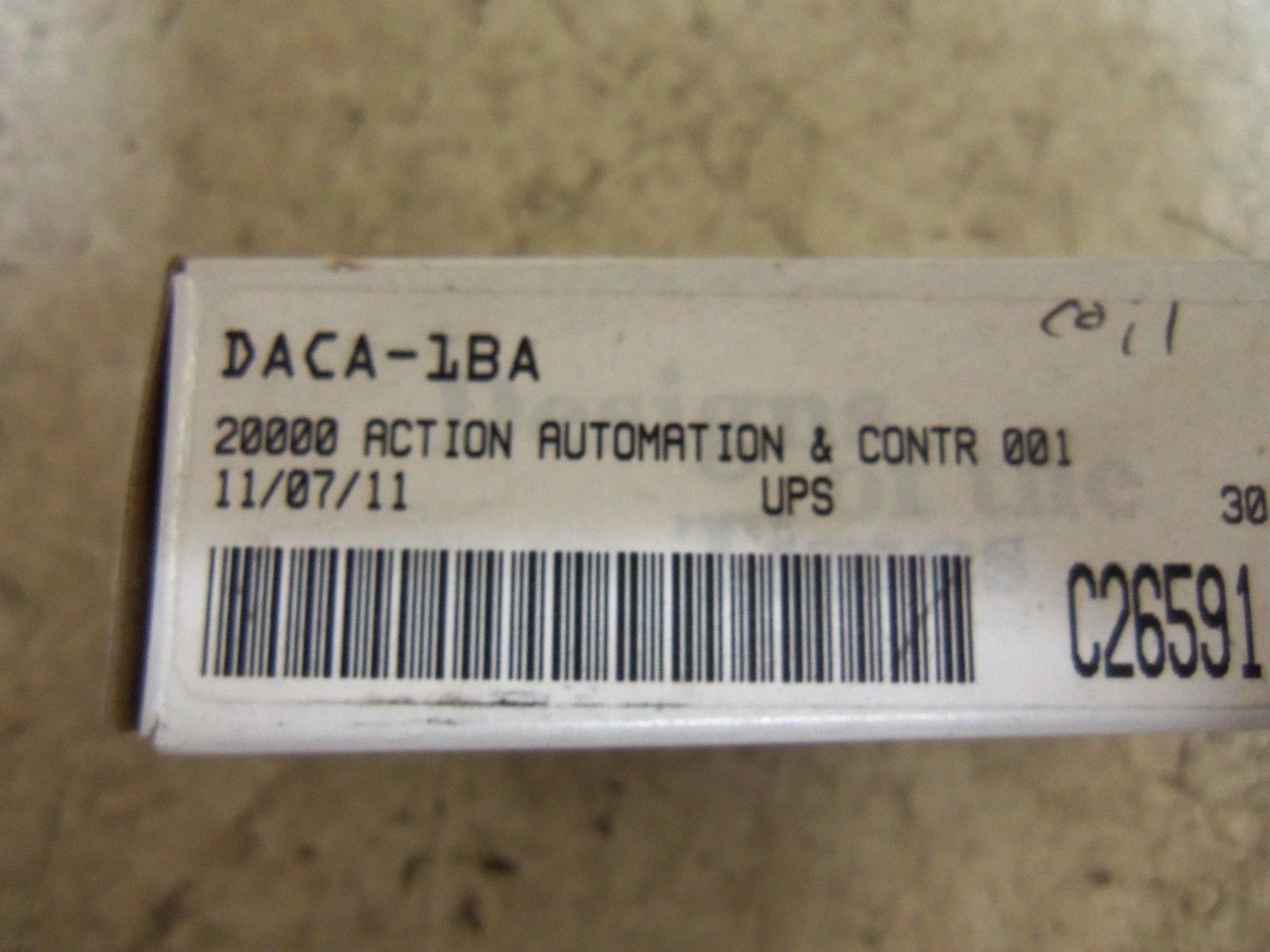 MAC DACA-1BA VALVE NSMP