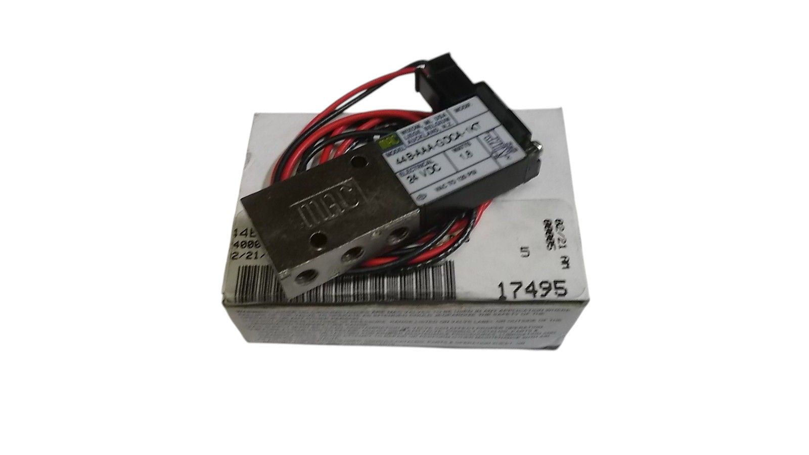 MAC PNEUMATIC VALVE 44B-AAA-GDCA-1KT NSMP