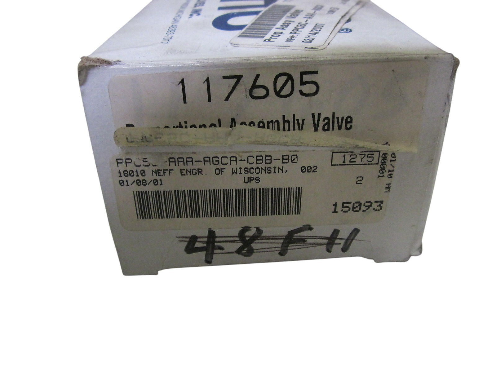 MAC PPC5C-AAA-AGCA-CBB-BO AIR VALVE 100PSI NSMP