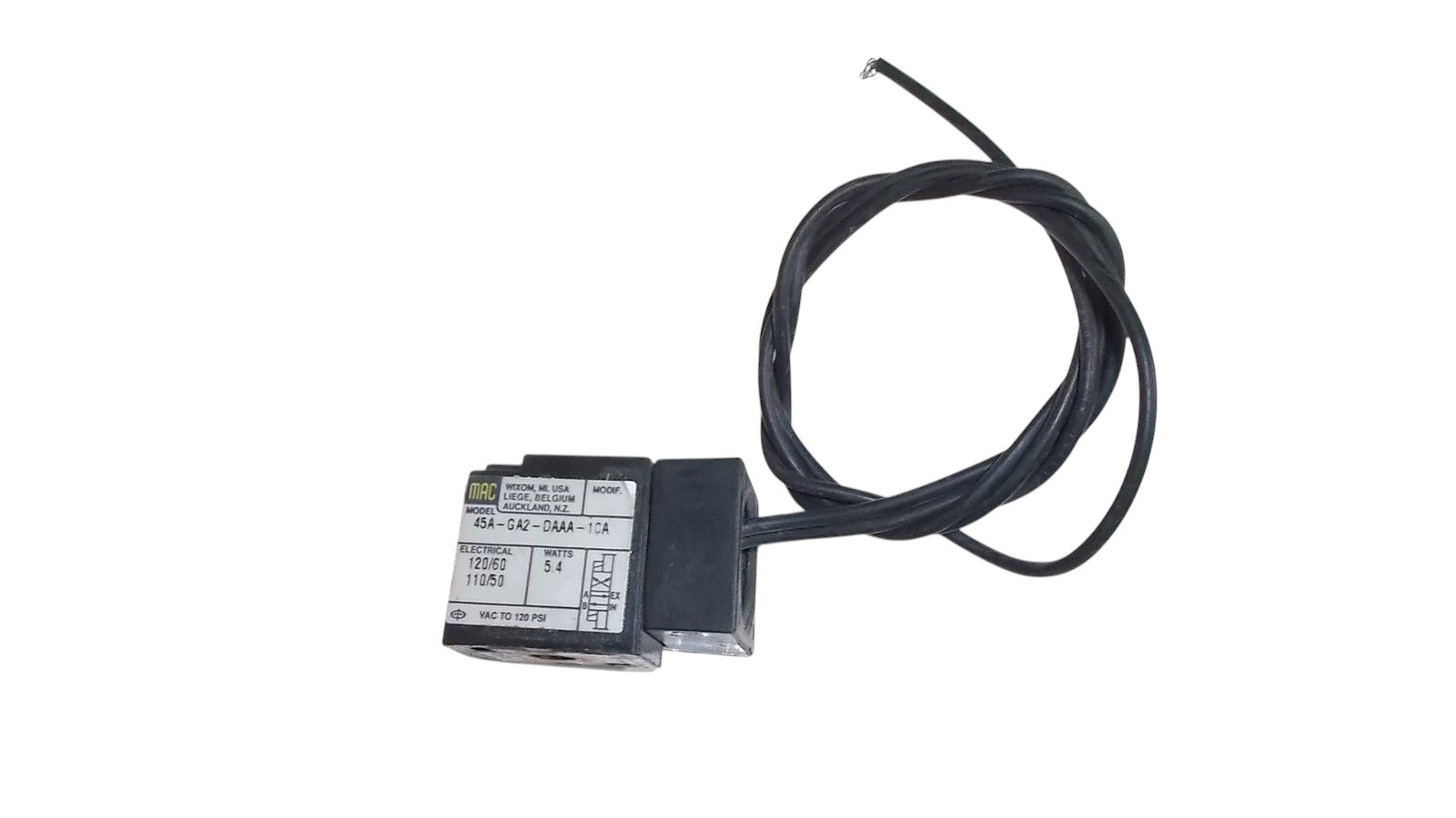 MAC VALVE 45A-GA-DAAA-1CA UNMP