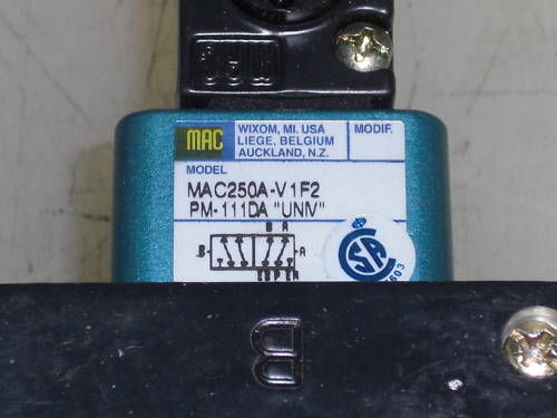 MAC MAC250A-V1F2PM-111DA UNMP