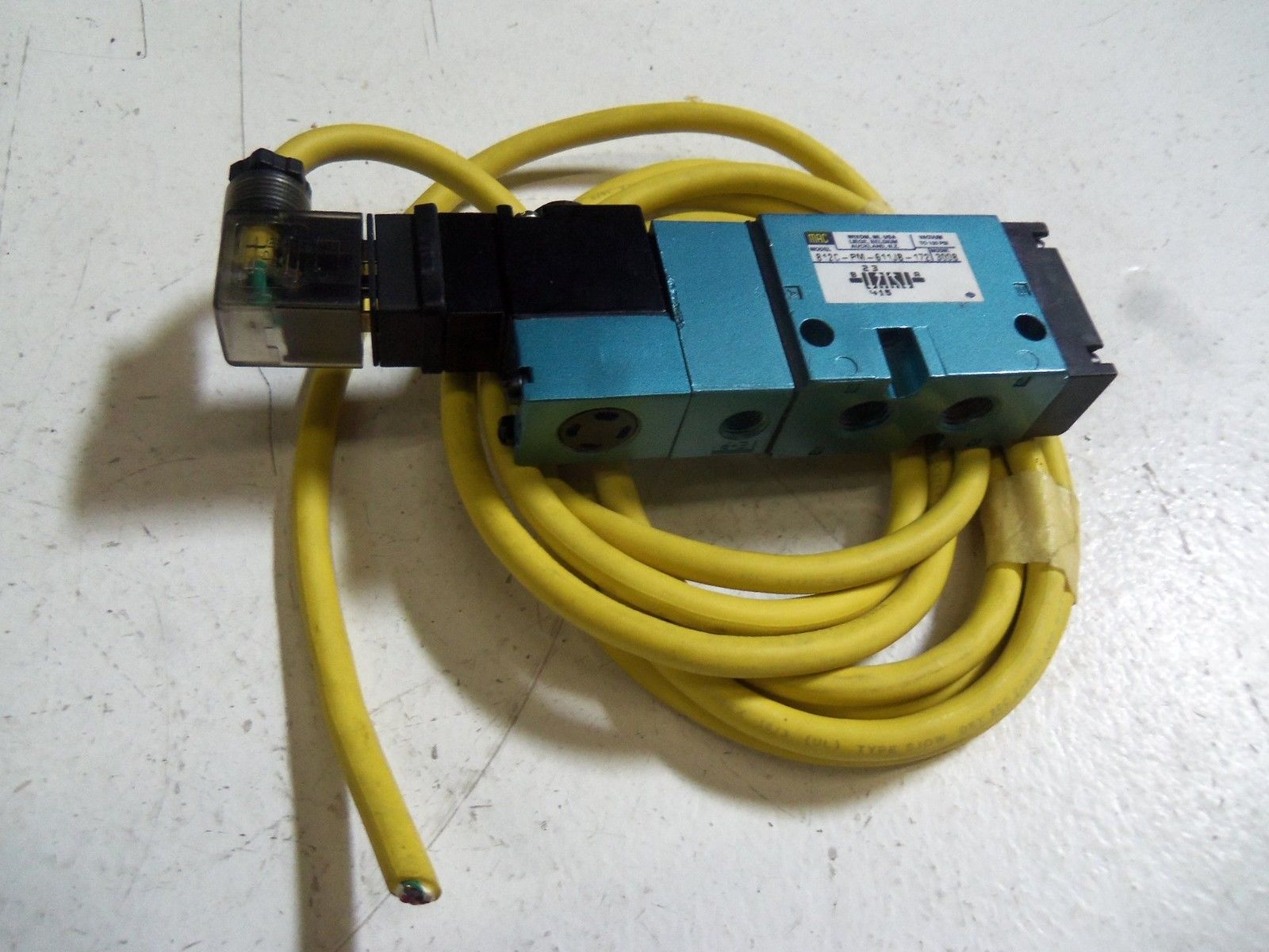MAC VALVES 812C-PM-611JB-172 w/ PME-611JD UNMP