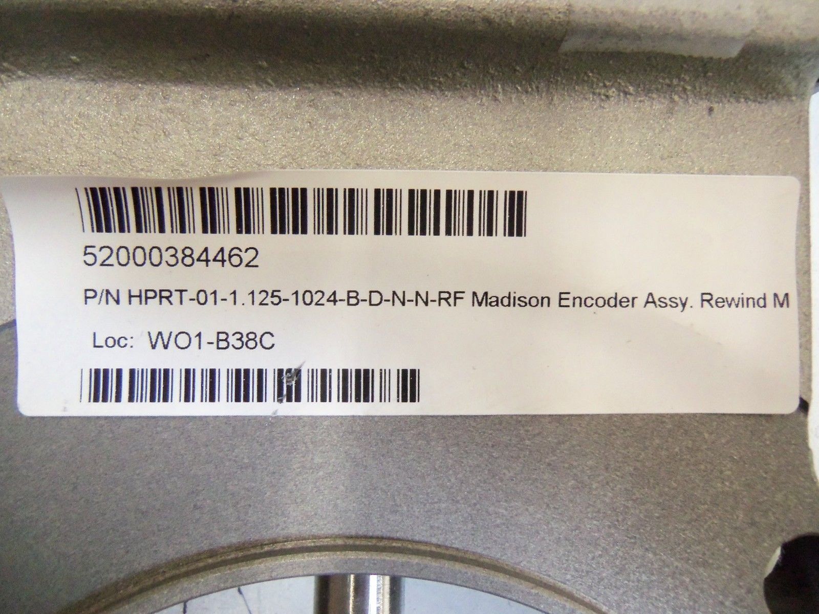 MADISON ENCODER ASSY. HPRT-01-1.125-1024-B-D-N-N-RF *NEW NO BOX*