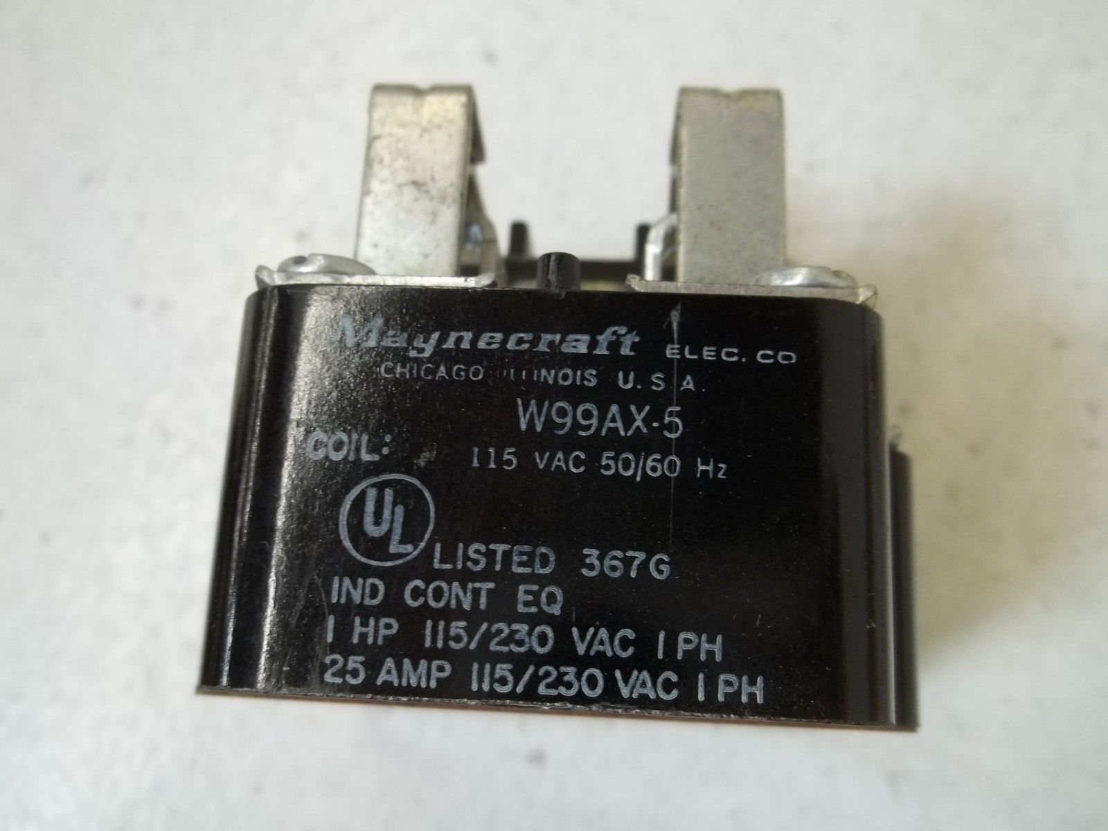 MAGNECRAFT W99AX-5 RELAY 115VAC UNMP