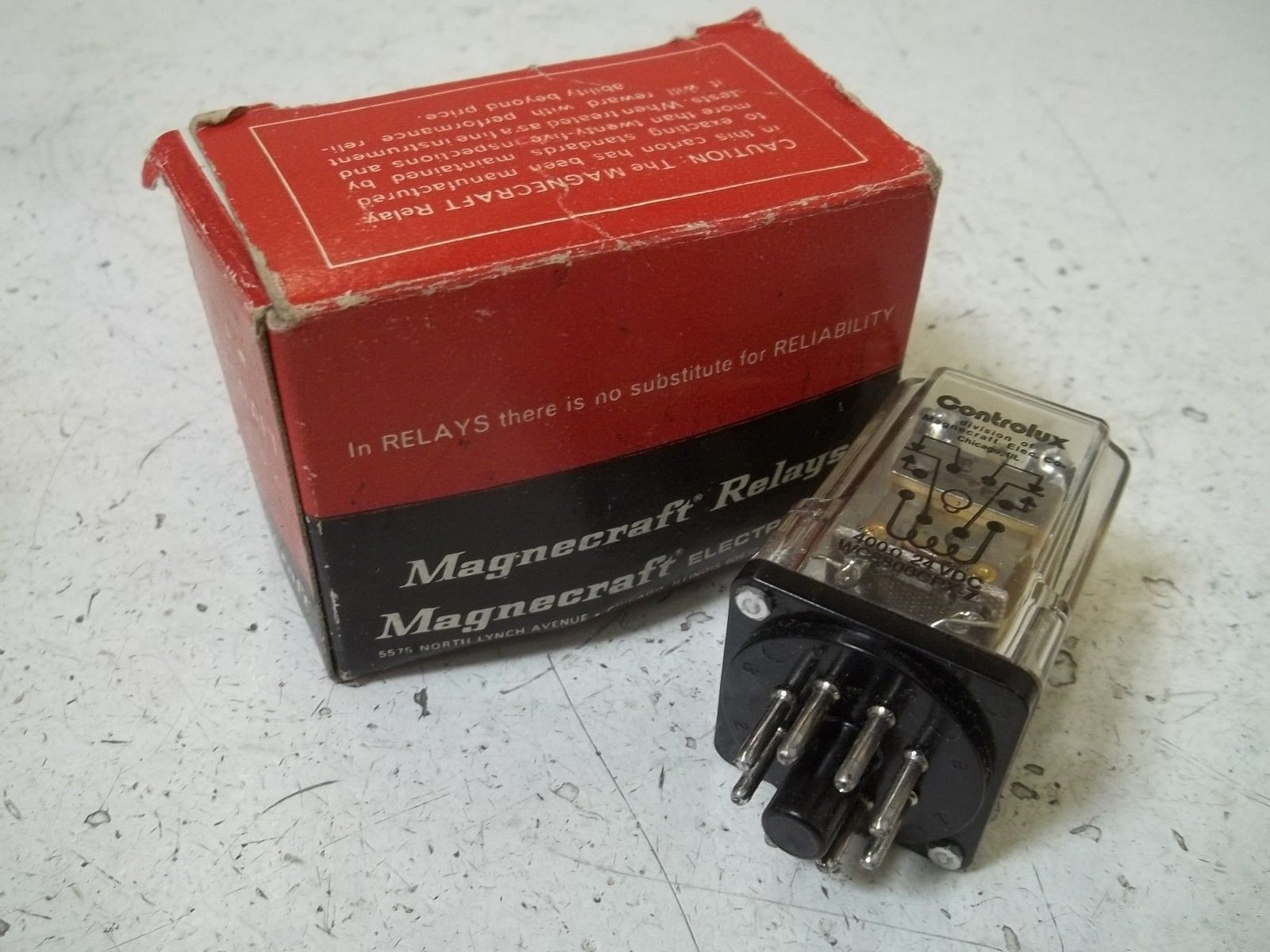 MAGNECRAFT WC8800CPX-7 RELAY NSMP