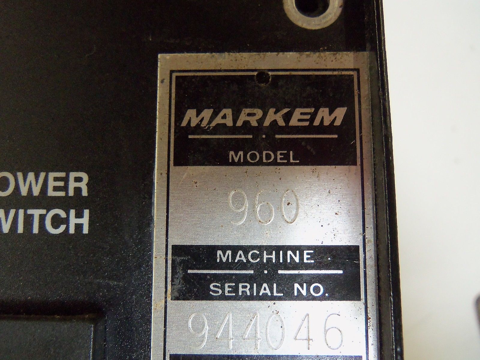 MARKEM 960 SYSTEM CONTROLLER UNMP