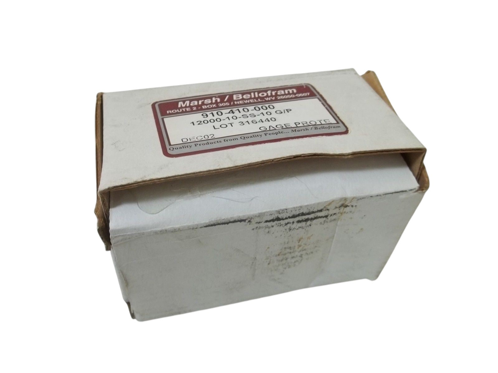 MARSH/BELLOFRAM MODEL 12000-10-SS-10 NSMP