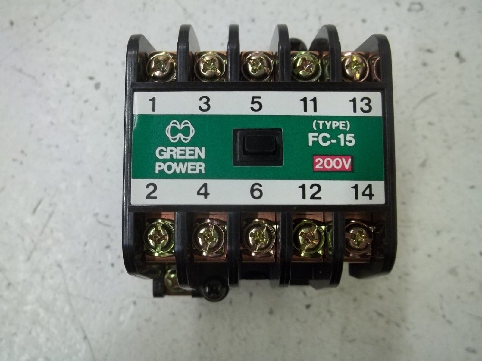 MATSUSHITA BMF6-15-5-2 AC MAGNETIC CONTACTOR TYPE FC-15 NSMP