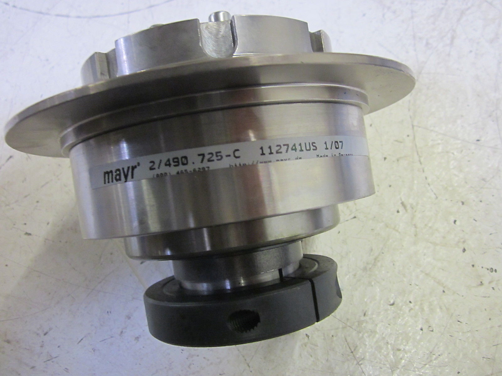 MAYR 2/490.725-C 112741US 1/07 TORQUE LIMITER 1" BORE CLUTCH  NSNP