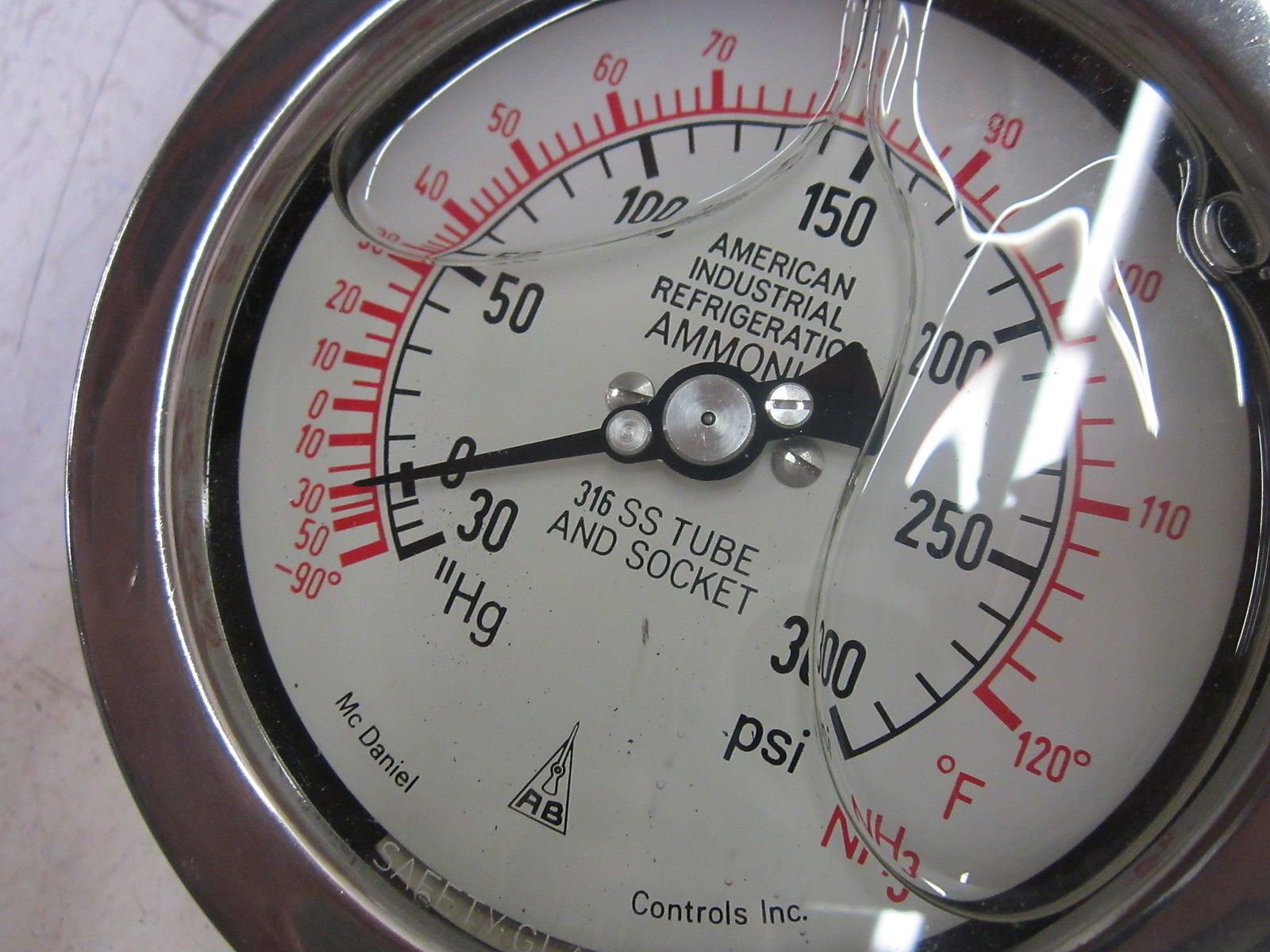 MCDANIEL CONTROLS 316 SS UNMP