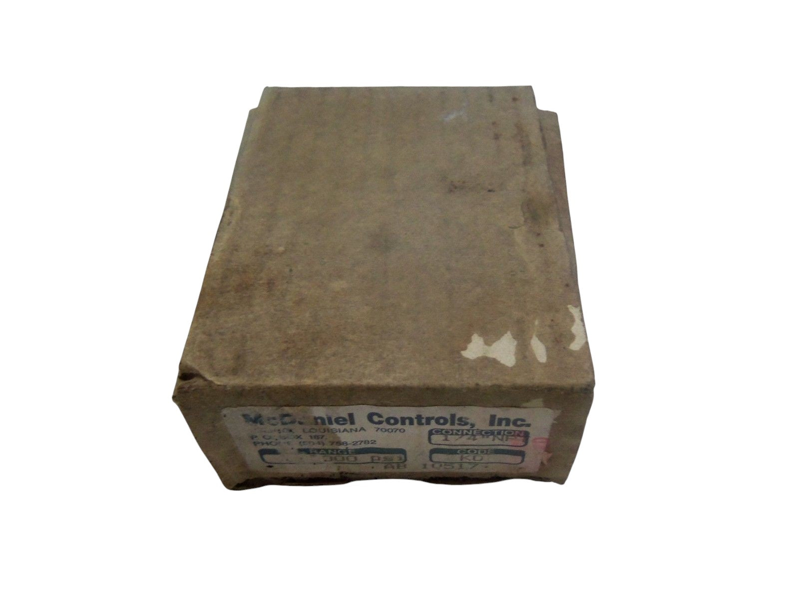 MCDANIEL CONTROLS AB-40517 PRESSURE GAUGE NSMP