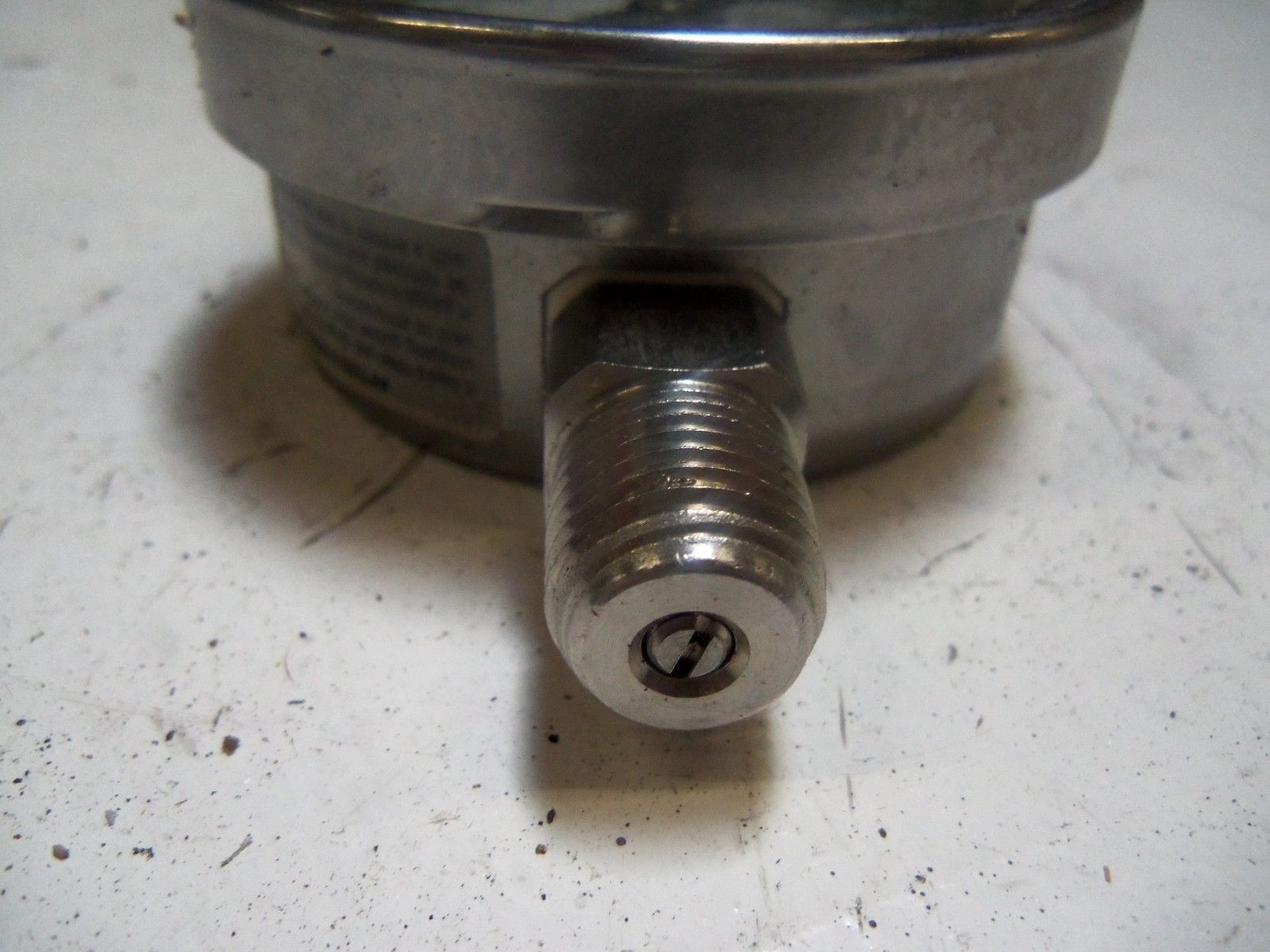 MCDANIEL CONTROLS AB-40517 PRESSURE GAUGE NSMP
