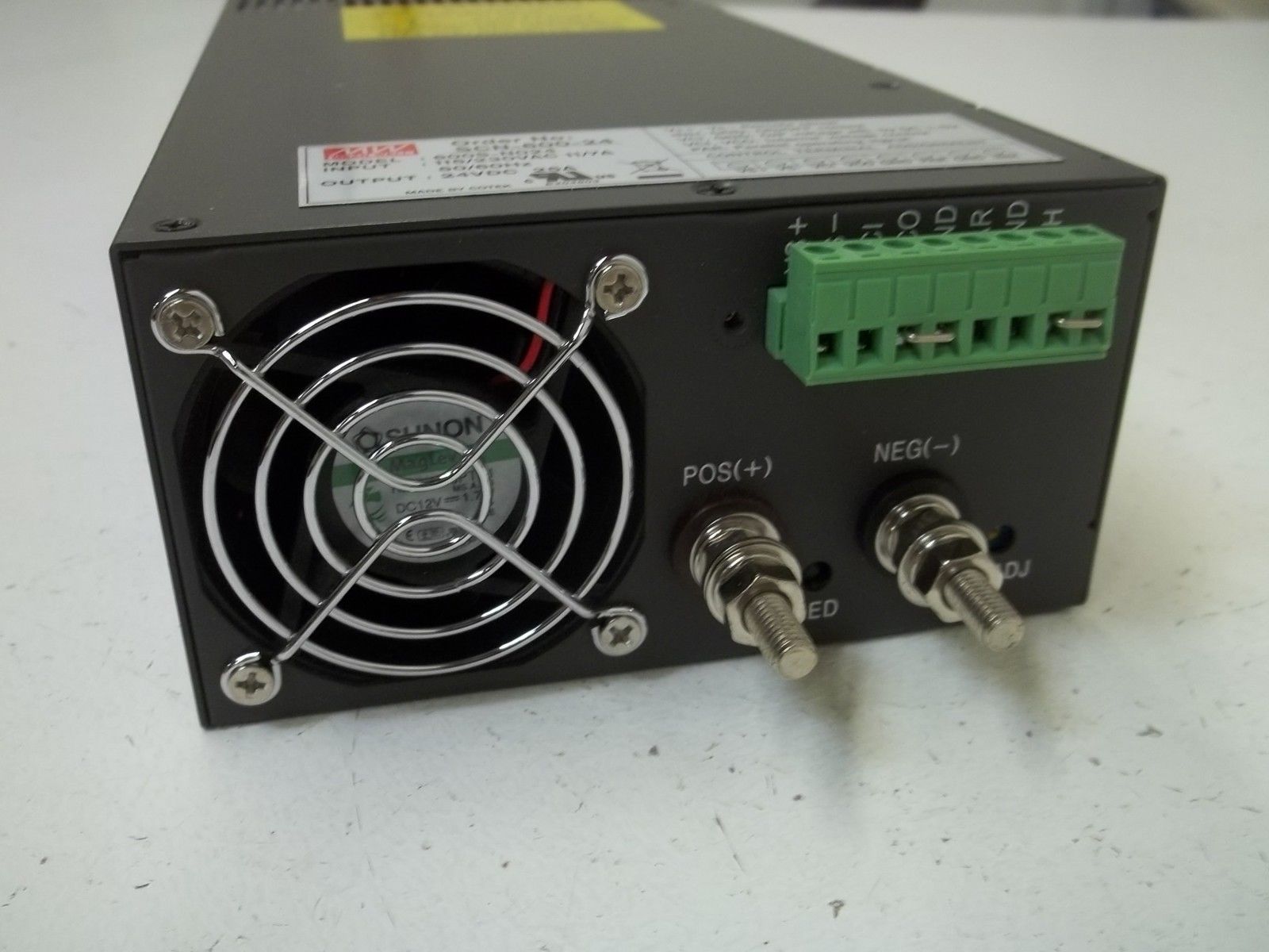 MEAN WELL SCN-600-24 600S-N024 POWER SUPPLY NSMP