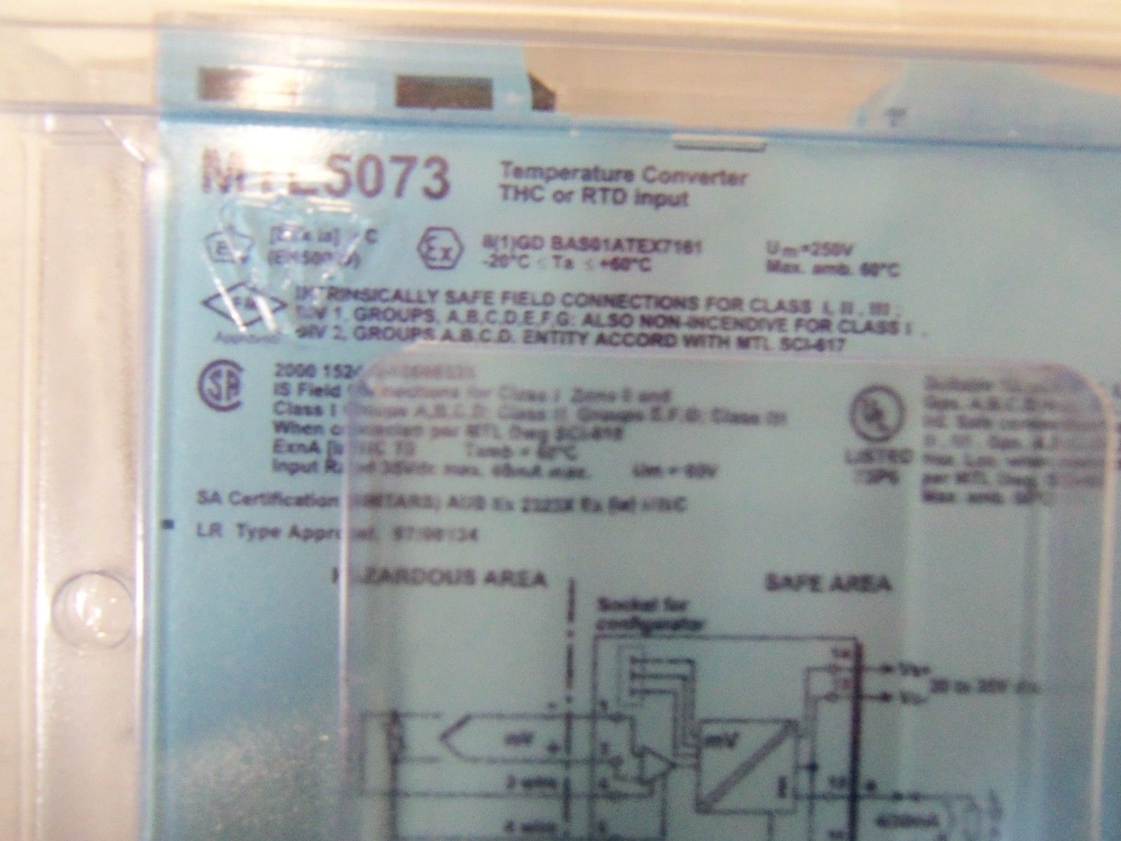 MEASUREMENT TECHNOLOGY  MTL5073 TEMPERATURE CONVERTER  *NEW IN BOX*