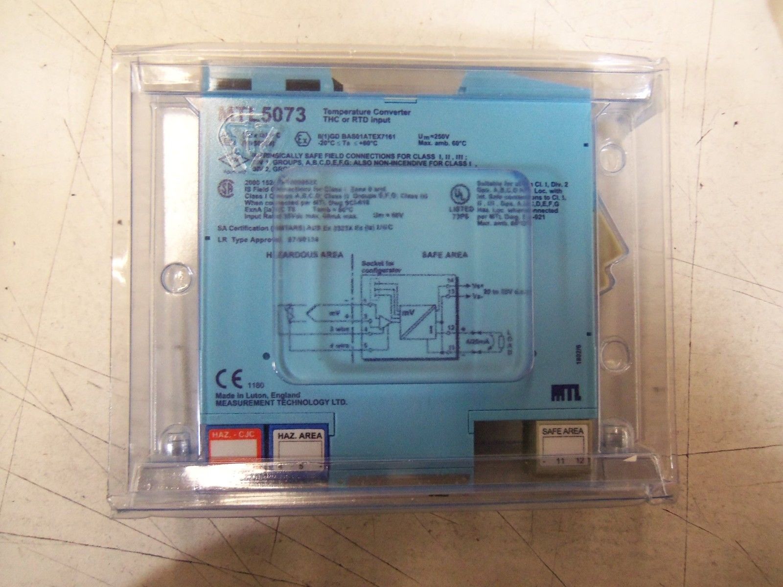 MEASUREMENT TECHNOLOGY  MTL5073 TEMPERATURE CONVERTER  *NEW IN BOX*