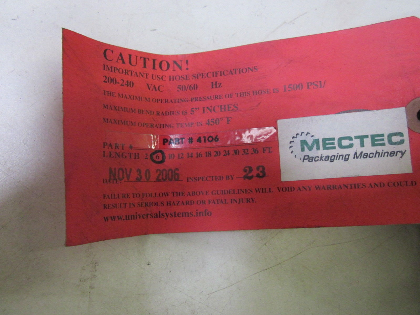 MECTEC 4106 UNMP