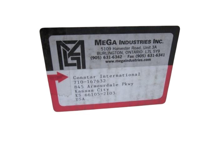 MEGA INDUSTRIES INC. ER123 460V NSMP