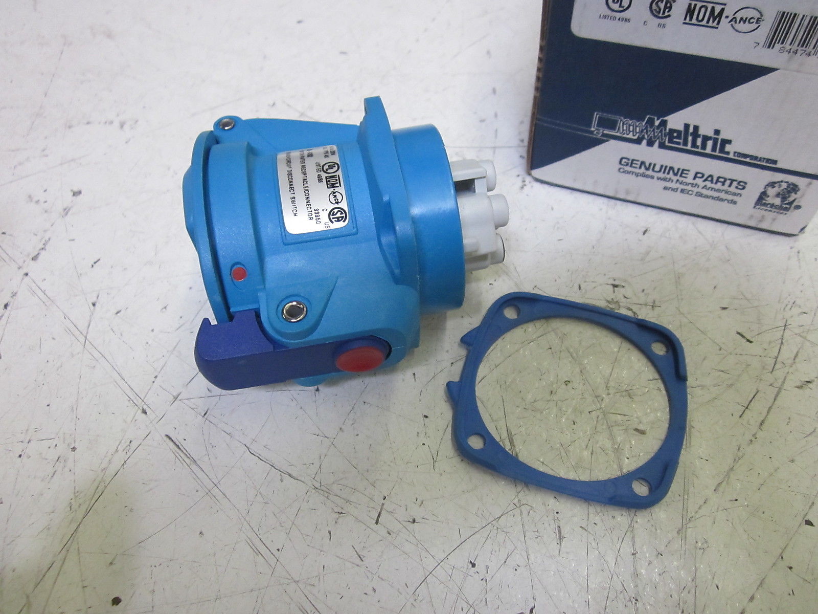 MELTRIC 63-14162 RECEPTACLE / CONNECTOR 20A 208V NSMP