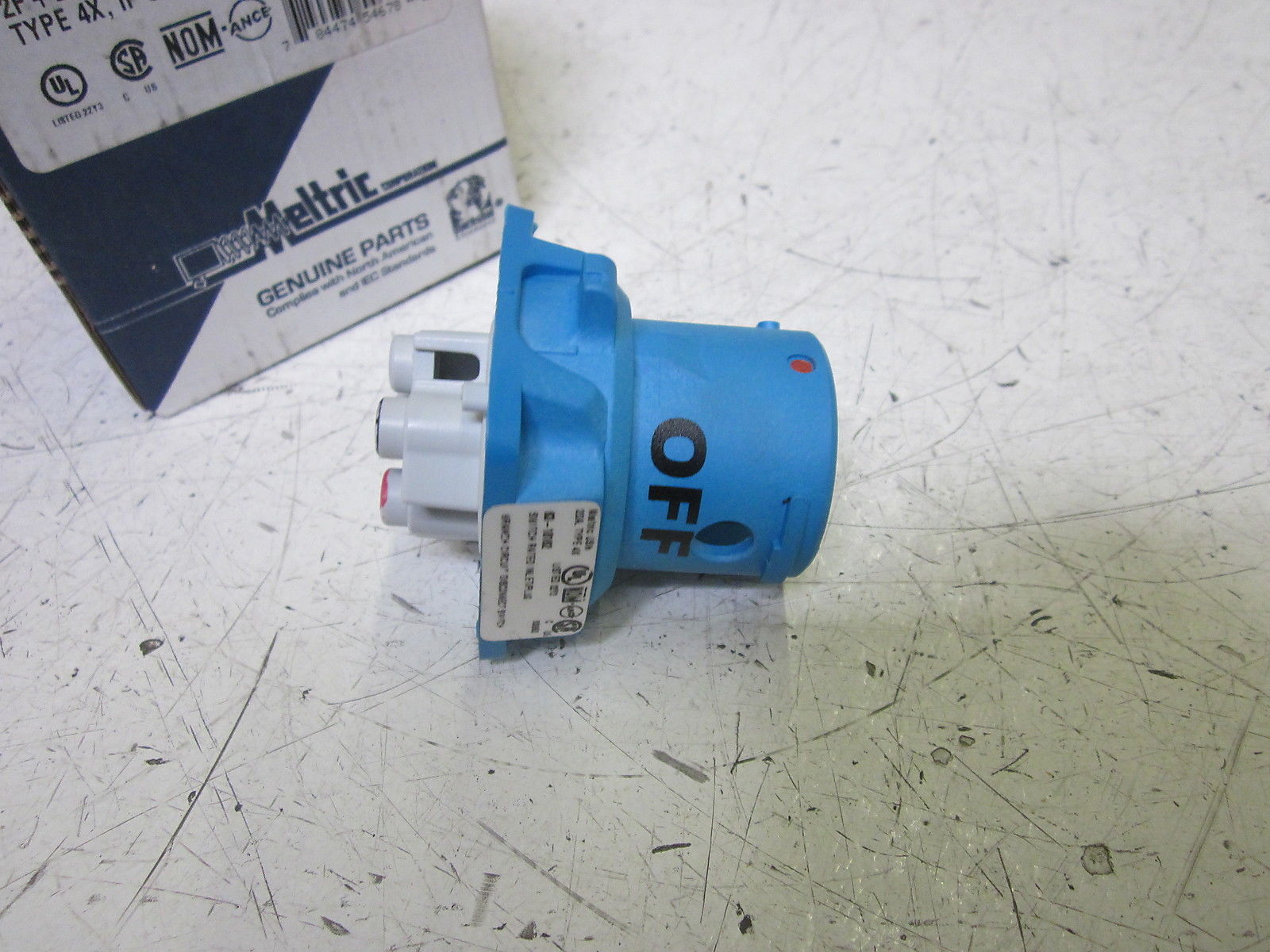 MELTRIC 63-18162 INLET / PLUG 20A NSMP