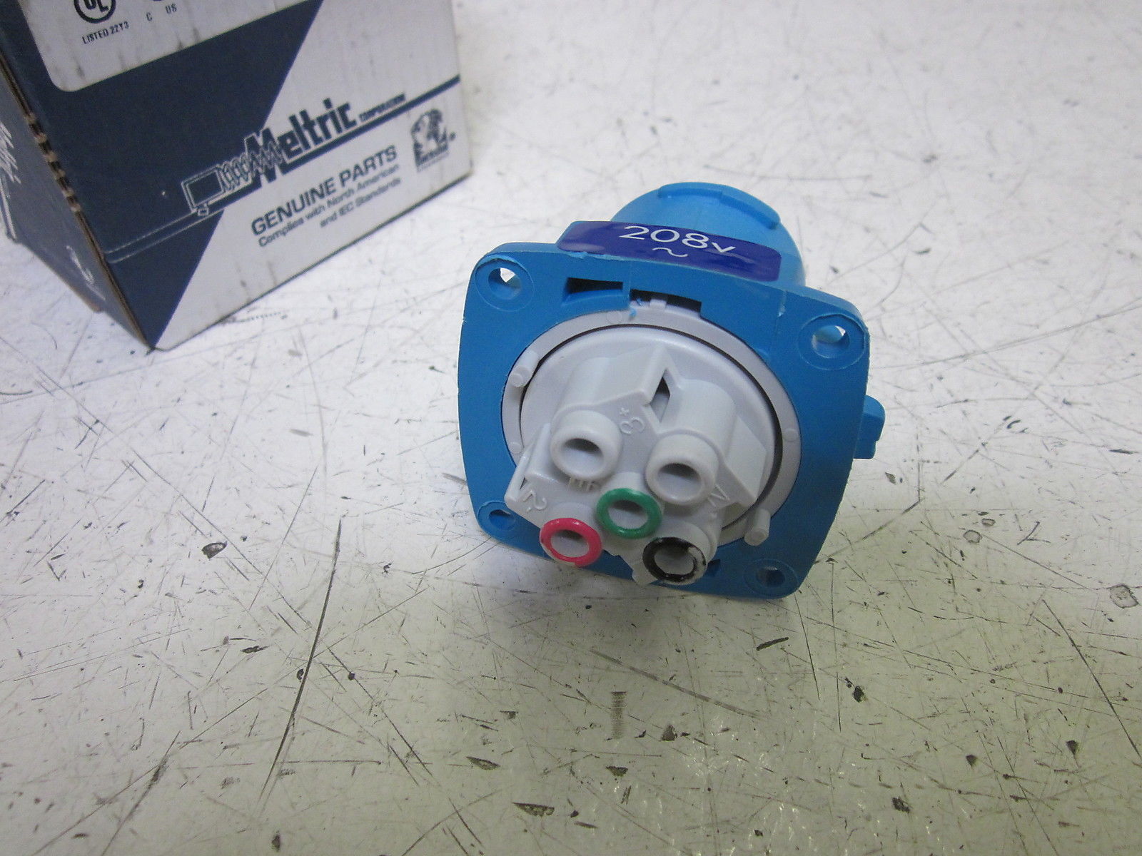 MELTRIC 63-18162 INLET / PLUG 20A NSMP