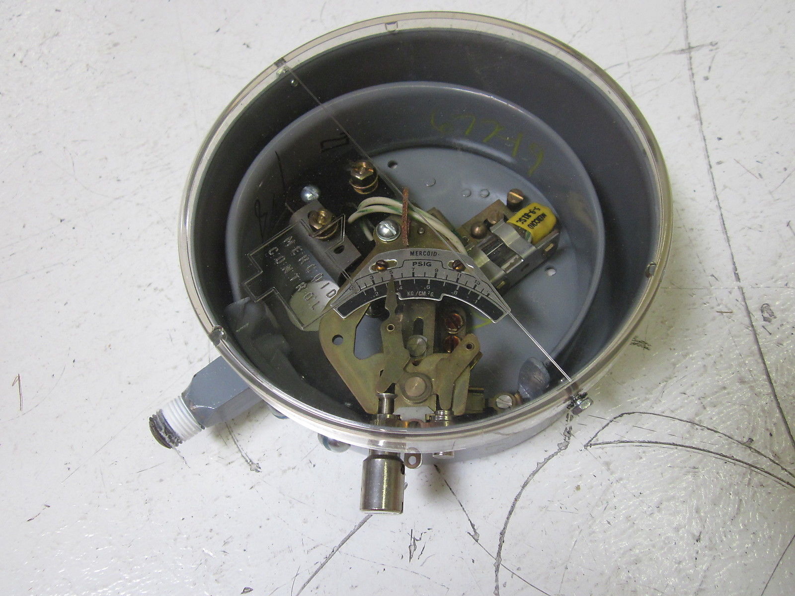 MERCOID CONTROL DS231-2 RG.1 PRESSURE SWITCH 0-15PSIG UNMP