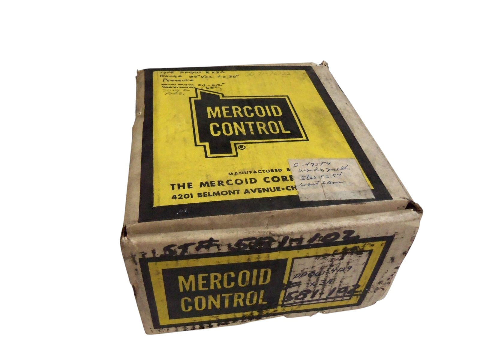 MERCOID CONTROL PPQW-4129 UNMP