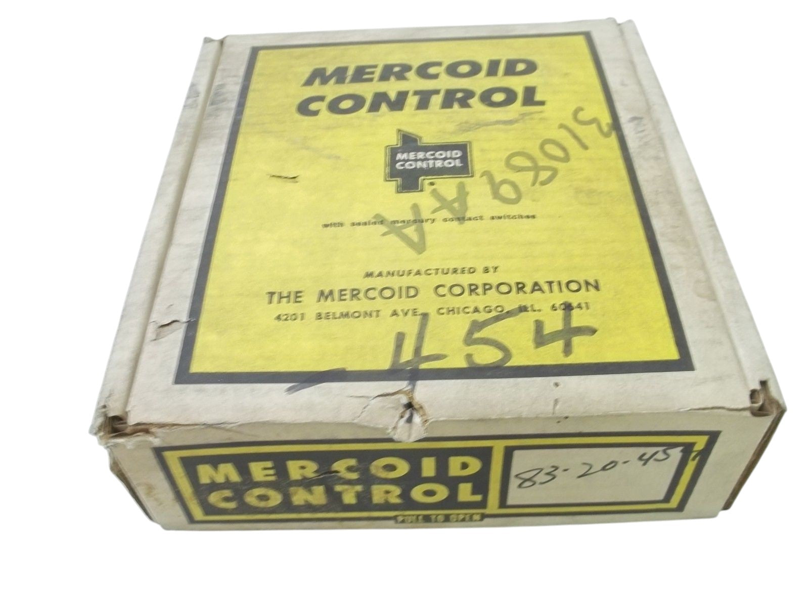 MERCOID CONTROLS DA31-2 R4 PRESSURE SWITCH NSMP