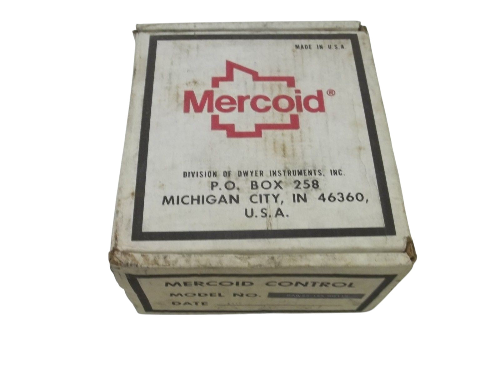 MERCOID CONTROLS DAW23-153-RG11S PRESSURE SWITCH NSMP