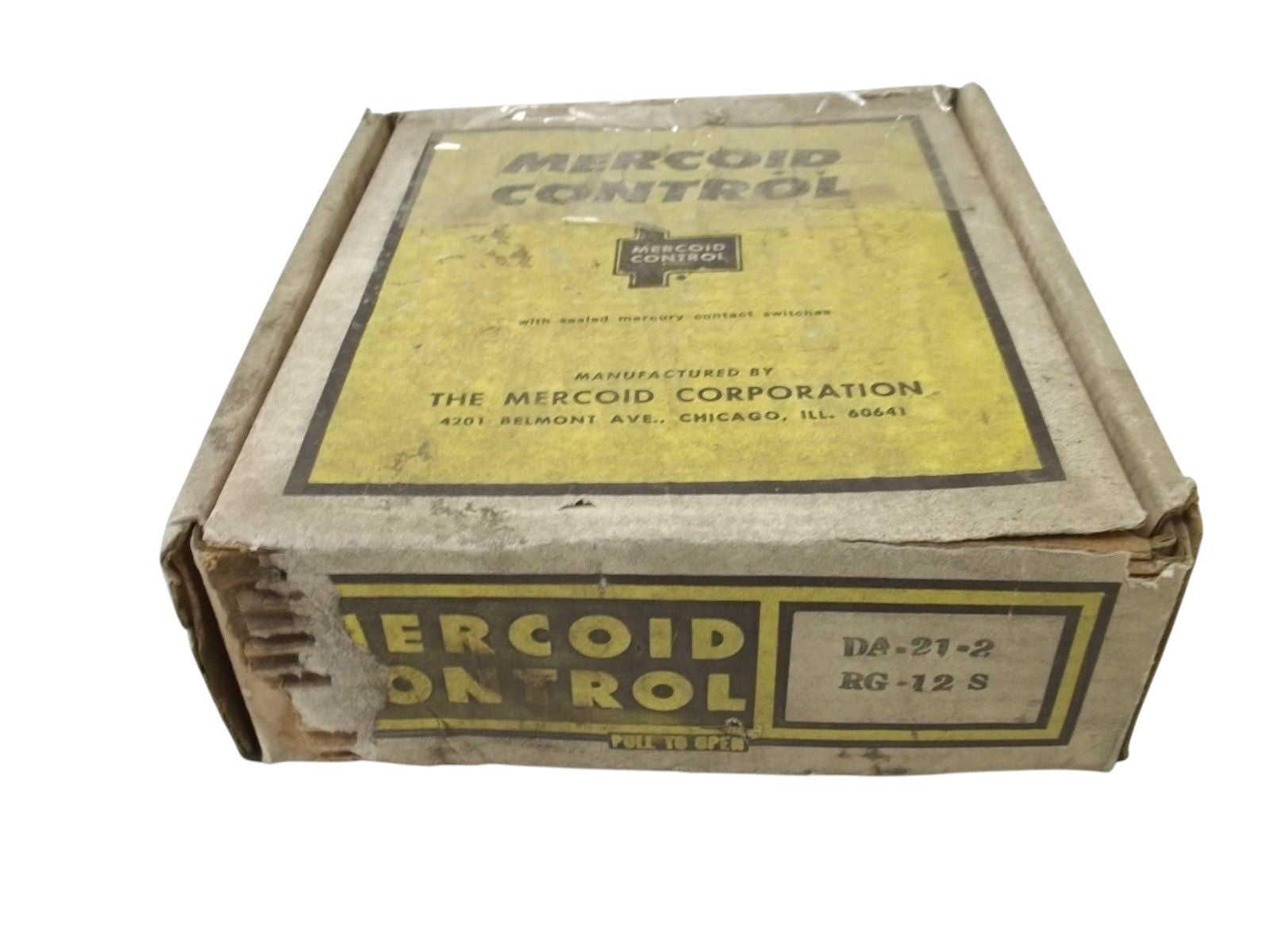 MERCOID DA21-2 PRESSURE CONTROL UNMP