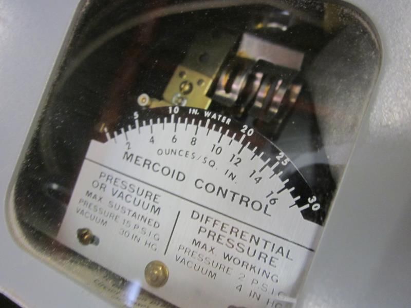 MERCOID PGW-3P R.P1 PRESSURE SWITCH UNMP