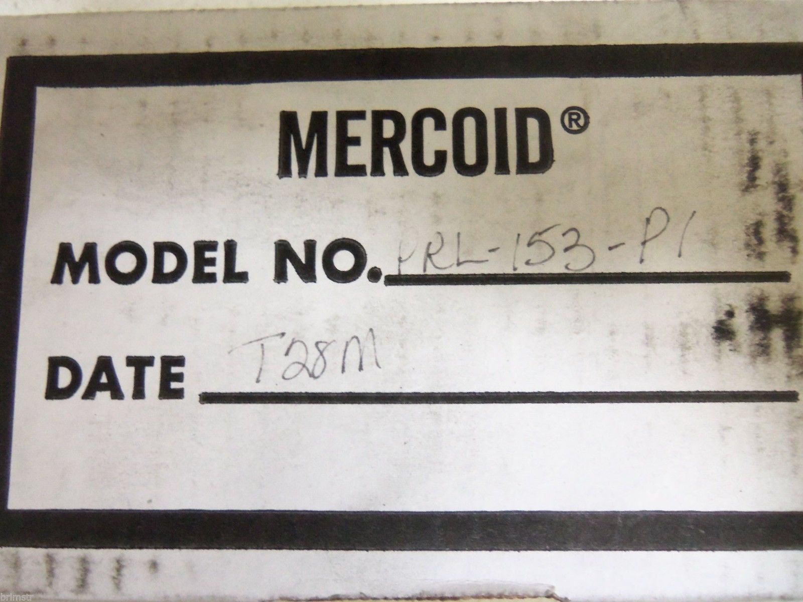 MERCOID PRL-153-P1 *NEW IN BOX*