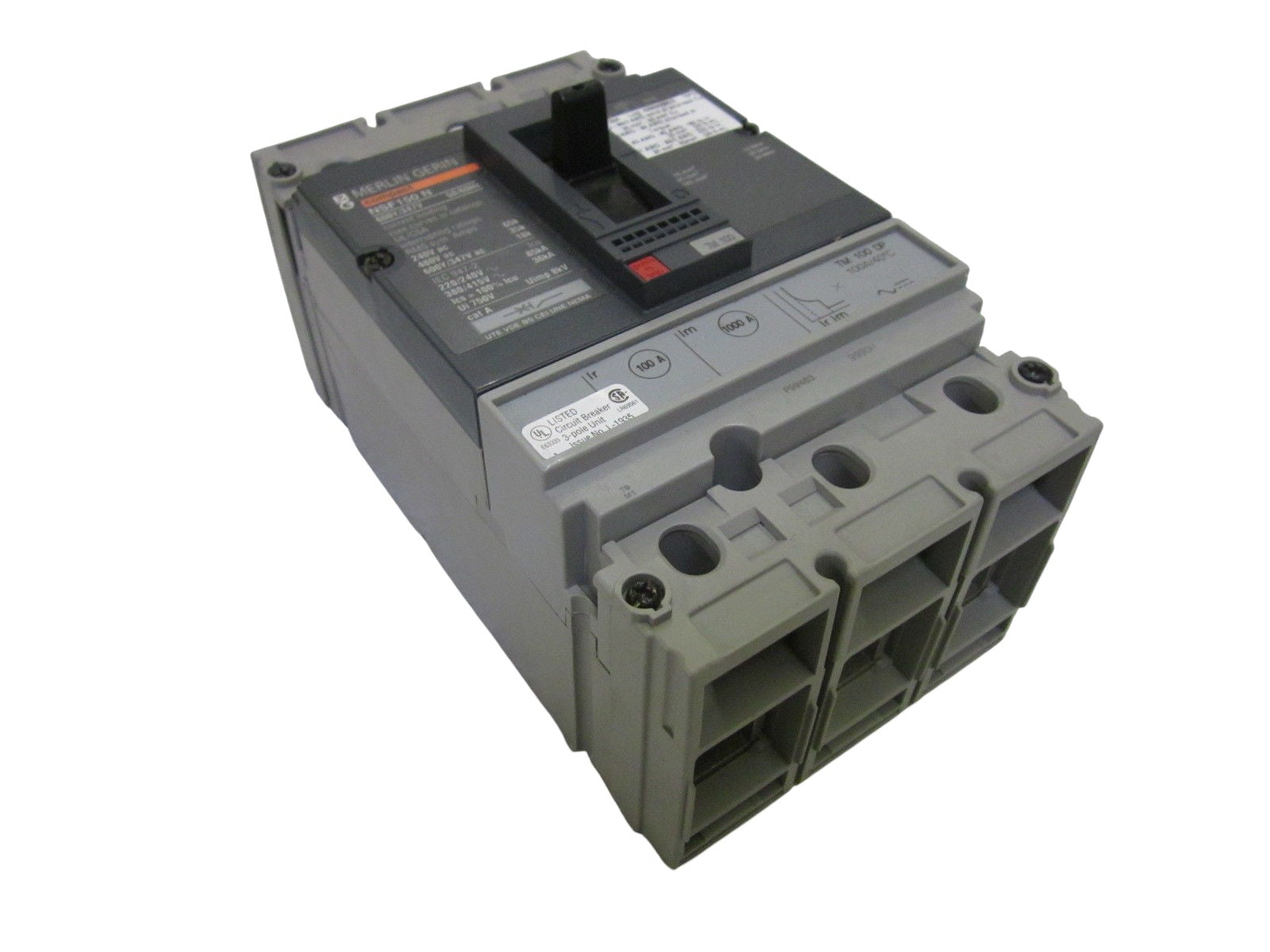 MERLIN GERIN NSF150 N 600Y/347V CIRCUIT BREAKER NSNP