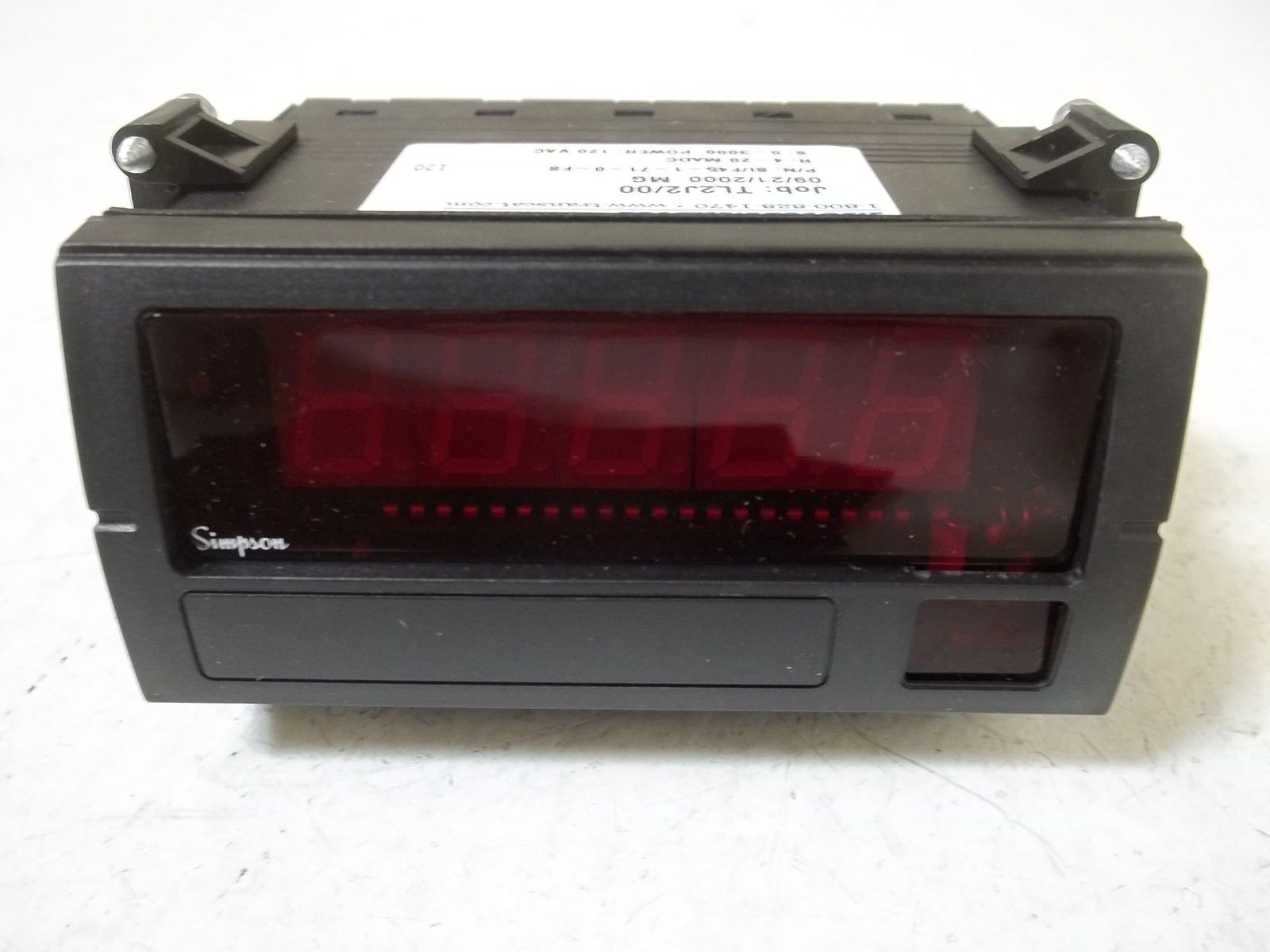 METER MASTER  SI/F45-1-71-0-FS  PANEL METER NSMP