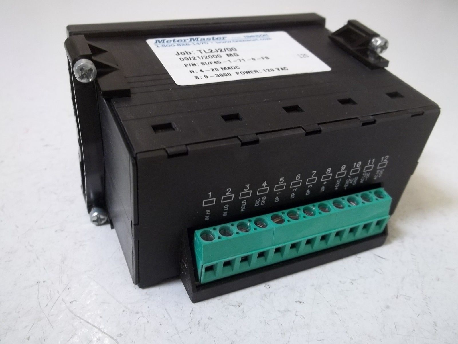 METER MASTER  SI/F45-1-71-0-FS  PANEL METER NSMP