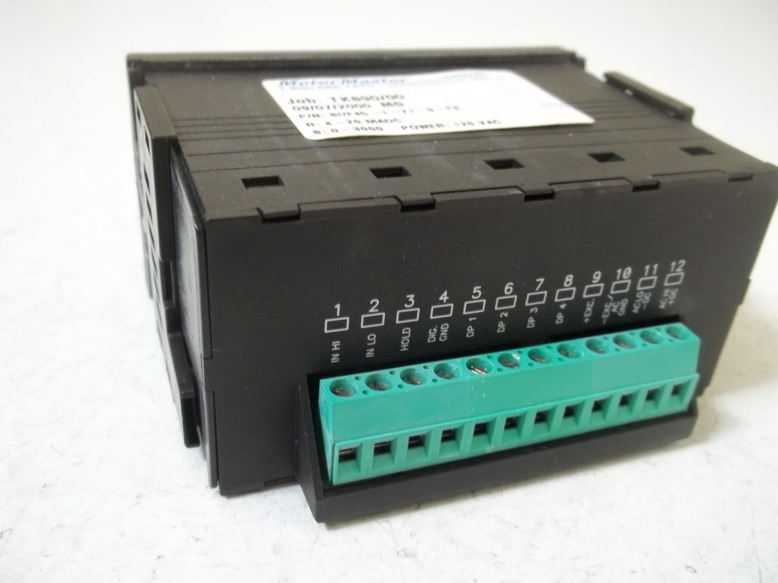 METER MASTER SI/F45-1-71-0-FS PANEL METER NSNP